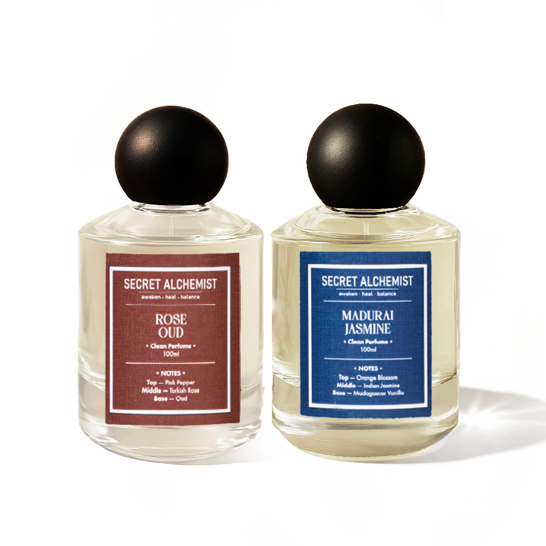 Madurai Jasmine & Rose Oud- Clean Perfume™ EDP – Secret Alchemist