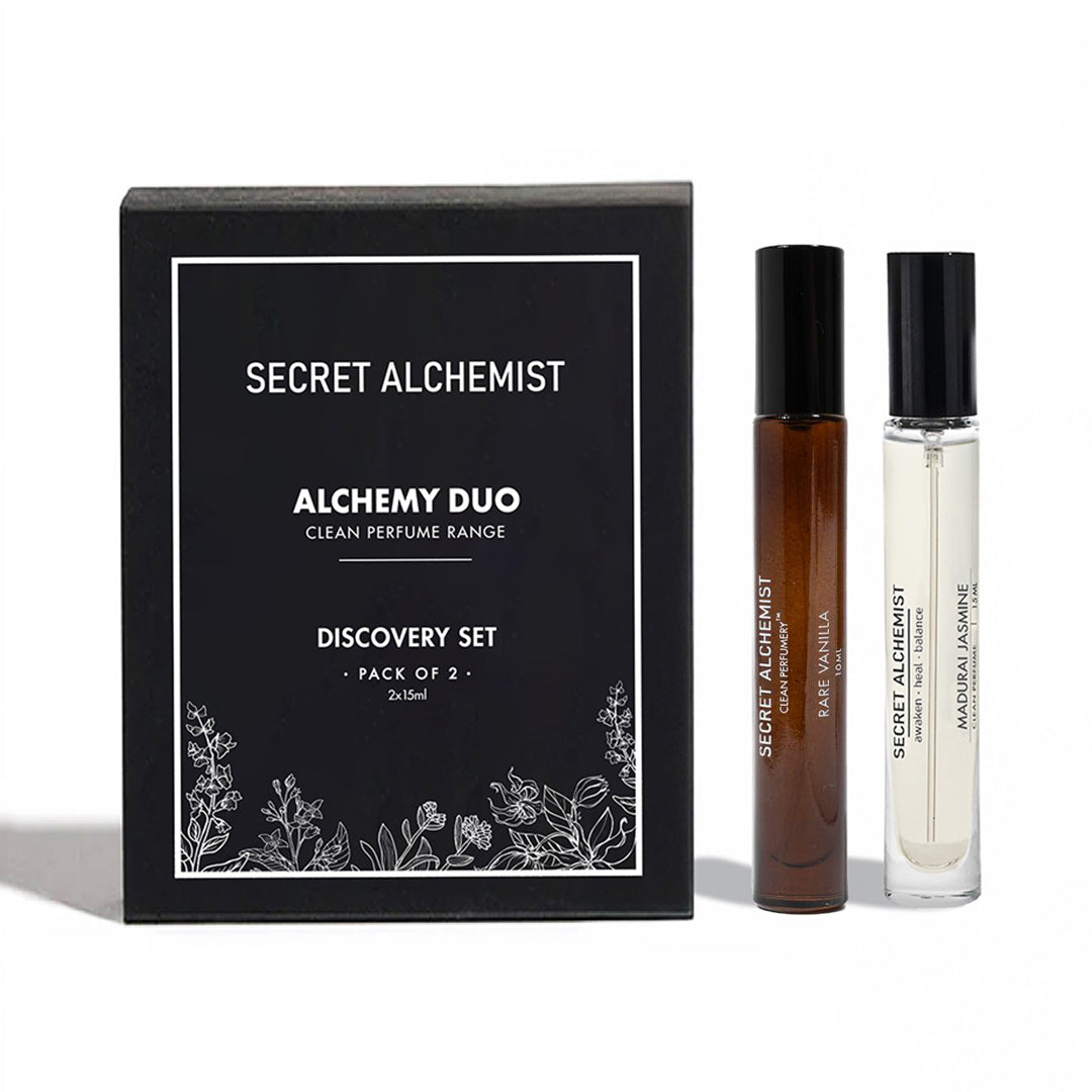 邦楽 ALCHEMY&PSF 20TH ANNIVERSARY CAMPAIGN Rare Vanilla & Madurai Jasmine- Limited Edition EDP Duo – Secret