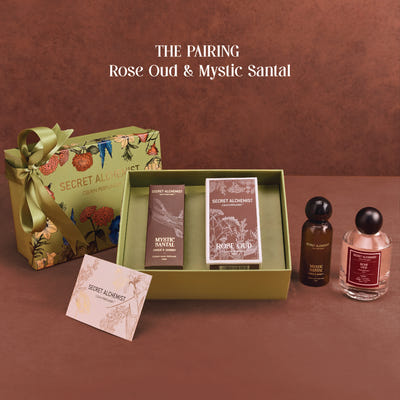 The Pairing - Rose Oud & Mystic Santal | Layering Edit |Night