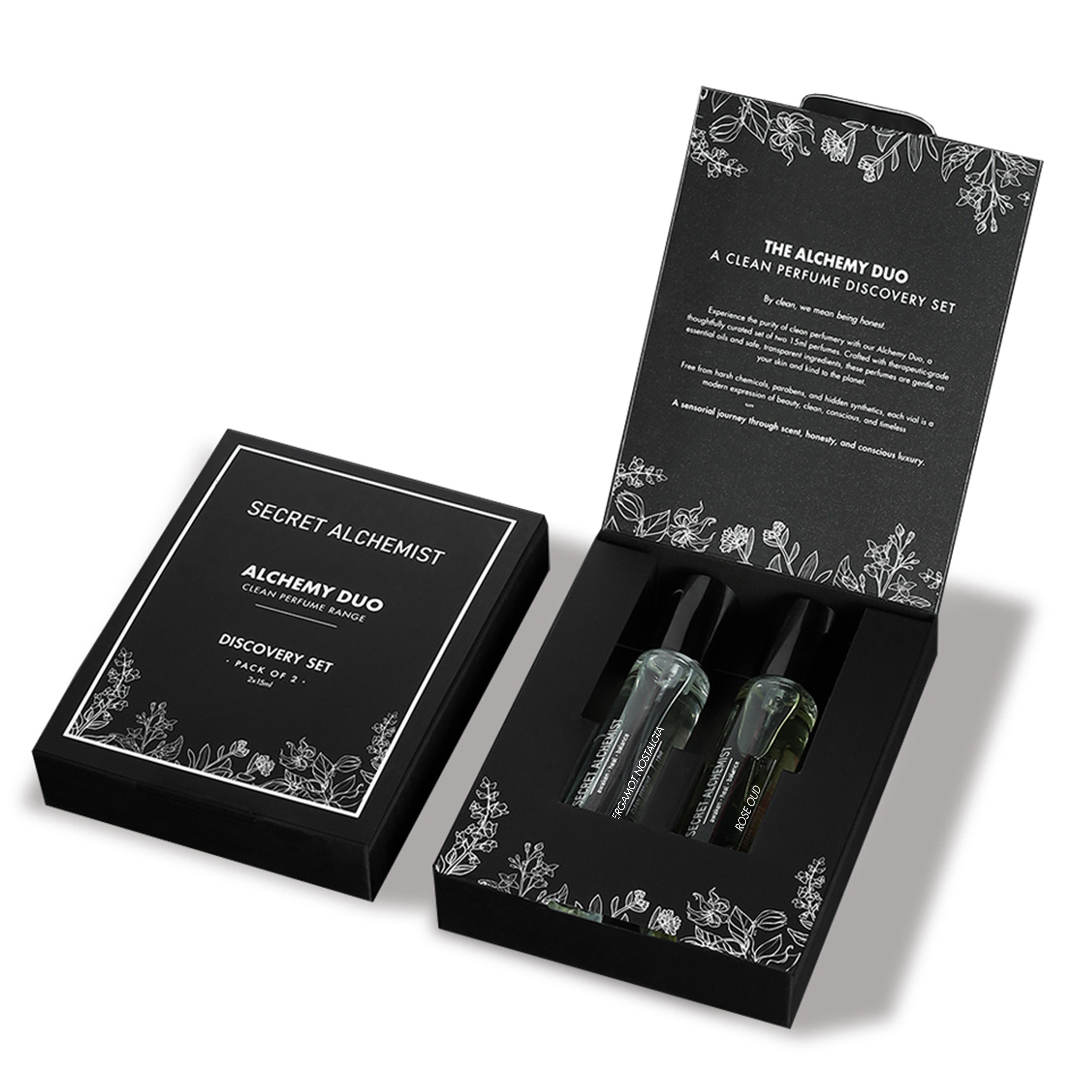 Rare Vanilla & Madurai Jasmine- Limited Edition EDP Duo – Secret
