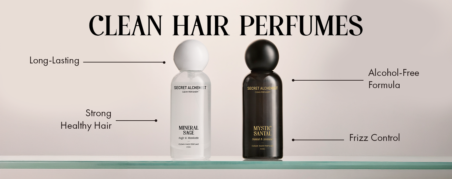 Mineral Sage & Mystic Santal- Hair perfume - Clean Perfume™