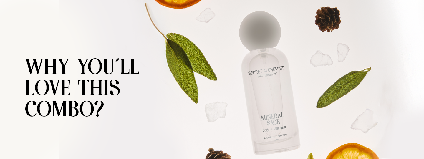 Mineral Sage & Mystic Santal- Hair perfume - Clean Perfume™