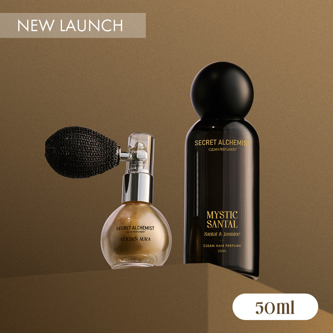 Mystic Santal + Golden Aura- Hair perfume - Clean Perfume™