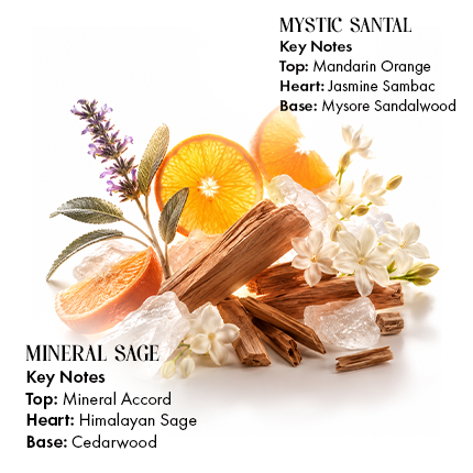 Mineral Sage + Mystic Santal + Golden Aura- Hair perfume - Clean Perfume™