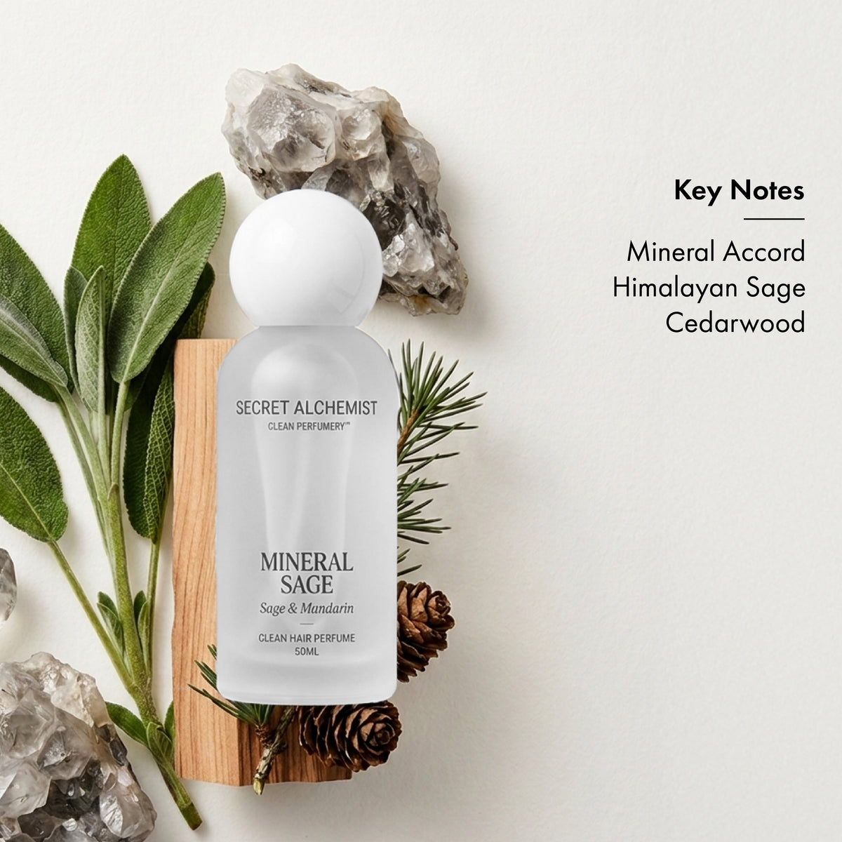 Mineral Sage- Hair perfume - Clean Perfume™