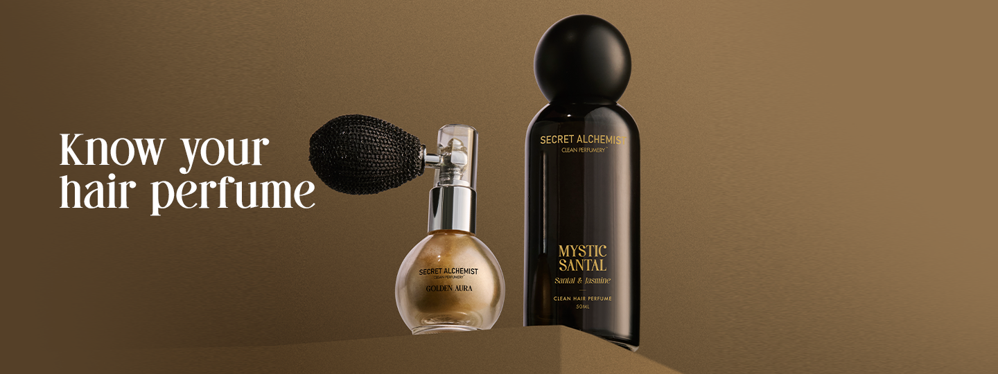 Mystic Santal & Golden Aura- Hair perfume - Clean Perfume™